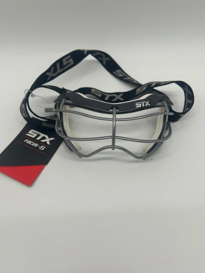 STX Focus-s Womens Adult Lacrosse Goggles Black
