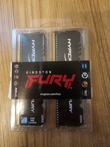 Kingston Fury Beast 32GB 16GB x 2 KF437C19BB1SK2/32 - Picture 1 of 2