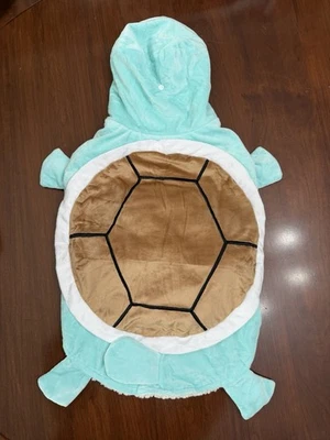 Anime Pokemon Squirtle Mascota Perro Disfraz Vellón Cálido Juegos con disfraces Ropa Abrigo Tortuga Foto 1 de 4