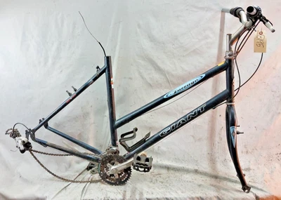 2002 Giant Farrago City Hybrid Bike Frame Set 21" Large Steel Rigid Step-Thru :) - Image 1 of 4