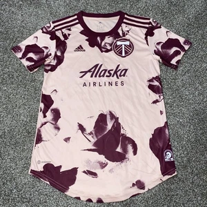 Adidas Portland Timbers 2022 Heritage Rose Authentic Jersey Size S - Picture 1 of 9