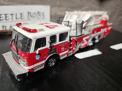 Vntg Code 3 Collectables 1:64 Diecast Yonkers, Ny. Am. LeFrance Tower Truck 71 - Image 1 of 4
