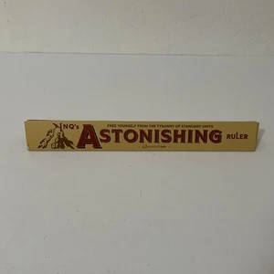 Inq's Astonishing Ruler from Curiosity Box Legacy Box - Picture 1 of 13