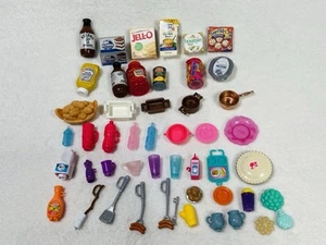 Lote de juguetes de comida Barbie mini alimentos realistas alimentos para muñecas pequeñas - Imagen 1 de 7