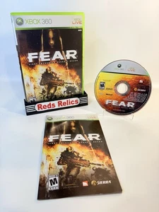 FEAR First Encounter Assault Recon Xbox 360 Complete CIB Very Good Refurbished - Picture 1 of 14