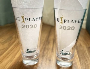 THE PLAYERS 2020 Splash Souvenir PGA Golf Course Official Glass (Hard Plastic) - Picture 1 of 5
