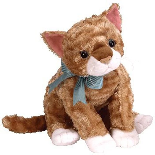 TY Beanie Buddy - MATTIE the Cat (11 英寸)- MWMTs 填充动物玩具 — 第 1/1 张图片