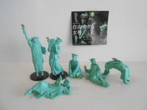 TAKARA TOMY - The Statue of Liberty that is Too Free - Complete Set of 6 Japan - Picture 1 of 3