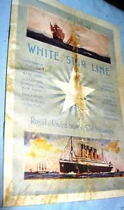 TITANIC 1st Class Passenger Book Disaster Maiden Voyage Rich People Millionaires - Imagen 1 de 9