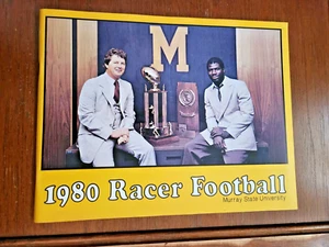 1980 MURRAY STATE RACERS Football Press Media Guide - Picture 1 of 5