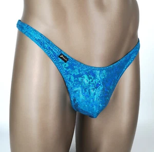 JP-beach Mini Tanga String Slip Badestring Badetanga Gr. XS - XXL GLANZ Handmade - Picture 1 of 25