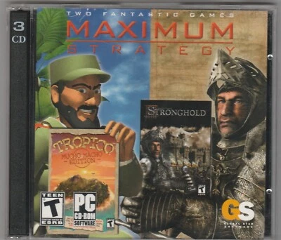 Tropico & Stronghold PC CD-Rom by Global Star  2002 - Image 1 of 3