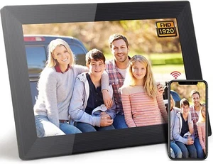 Digital photo frame wifi smart 16GB usb memory card HD touch screen Jazeyeah BLK - Picture 1 of 6