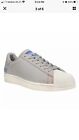 adidas Superstar Pure Grey Tokyo Embroidered Kanji Sneakers FV2834 Sz 7.5 $145