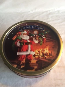 Empty Royal Dansk Christmas Tin. - Picture 1 of 5