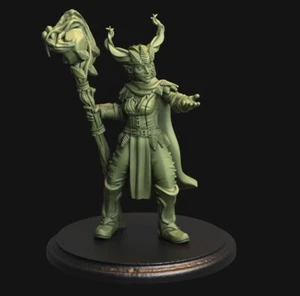 Miniatura Elf Druid Hechicero Mago | D&D DnD - Imagen 1 de 2