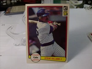 1982 Donruss Baseball #174 - Steve Dillard - Chicago Cubs 82-283 - Picture 1 of 2