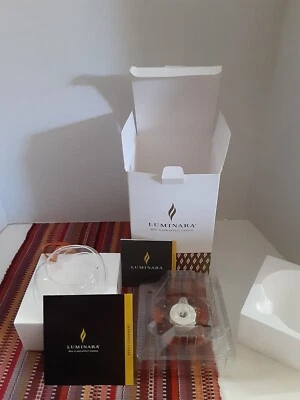 Luminara Berry Ornament Candles Real Flame Effect Fall Thanksgiving  - Image 1 of 4