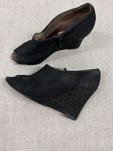 Christian Louboutin Espadrilles Vintage Wedge Shoes Sz EUR 38