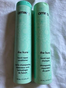 Amika The Kure Bond Repair Shampoo & Conditioner 9,2 Oz. Duo Set - Bild 1 von 1