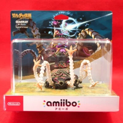 Nintendo amiibo Guardian W/Tracking# Switch Legend of Zelda Breath of the Wild - Image 1 of 4