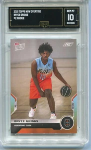 2021 Bryce Griggs Topps Now Overtime Rookie Gem Mint 10 #2 - Picture 1 of 1
