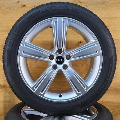 4x Original Audi A8 4N0 19 Zoll Winterreifen Winterräder 4N0601025J RDK - Bild 1 von 4