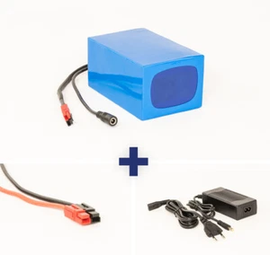 Batterie 24V 10Ah 240Wh Lithium-Ion Batterie Scooter E-Bike Pedelec Battery 20A BMS - Photo 1/3