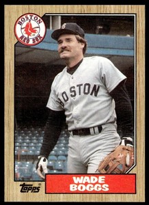 1987  Boston Red Sox  -  Topps Wade Boggs # 150  & Tom Seaver #425