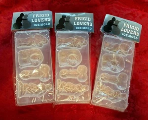 Adult/Naughty Ice Cube Tray Molds - Fun/Novelty/Joke/Hen Party  x Three - Picture 1 of 6