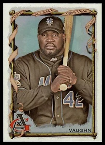 2023 Topps ALLEN & GINTER MO VAUGHN SILVER PORTRAIT #306 METS - Picture 1 of 2