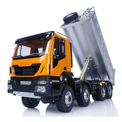 LESU 8X8 RC Hydraulic 1/14 RC Tipper Toucanrc DIY Cabin W/ Lights Sound Motor - Image 1 of 4