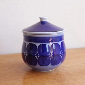 Olla Lisa Larson Matilda Suger porcelana Gustavsberg Φ8 cm/3,1" antigua vintage - Imagen 1 de 4