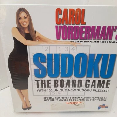 Family Board Game  Sudoku  Carol Vorderman The Board Game - Brand New and Sealed - Image 1 of 4