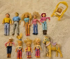 Vintage 1993- 2006 Mattel Loving Family Doll Lot Of 12 Items Fast Shipping  - Picture 1 of 17