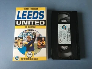 LEEDS UNITED THE CHAMPIONS THE 1991/1992 SEASON VHS VIDEO VINTAGE - Imagen 1 de 3
