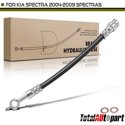 New Brake Hydraulic Hose for Kia Spectra 2004-2009 Spectra5 L4 2.0L Front Outer - Image 1 of 4