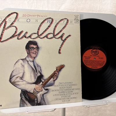 Buddy Holly - Rock On With Buddy (20 Great Tracks) 1980 UK Import Vinyl LP - EX - Image 1 of 4