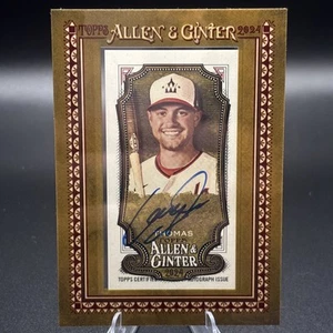 2024 Topps Allen & Ginter - Mini autógrafos de béisbol Lane Thomas #MA-LT - Imagen 1 de 2