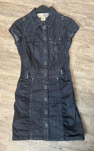 Jeanskleid Stretch Gr.XS (34) Blau/ Neuwertig /Mega schön und sexy💕 - Bild 1 von 8