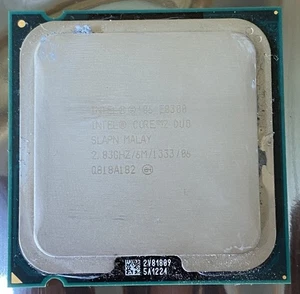 Intel Core 2 Duo E8380 CPU SLAPN 2.83GHz/6M/1333/06 Socket 775 LGA775 - Picture 1 of 2