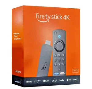 Amazon Fire Stick TV 4K Ultra HD Streaming Device + All New Alexa Voice Control - Picture 1 of 6