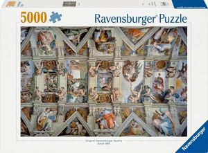 - Puzzle La Cappella Sistina, 5000 Pezzi, Puzzle per Adulti E Ragazzi, Idea Rega - Foto 1 di 12