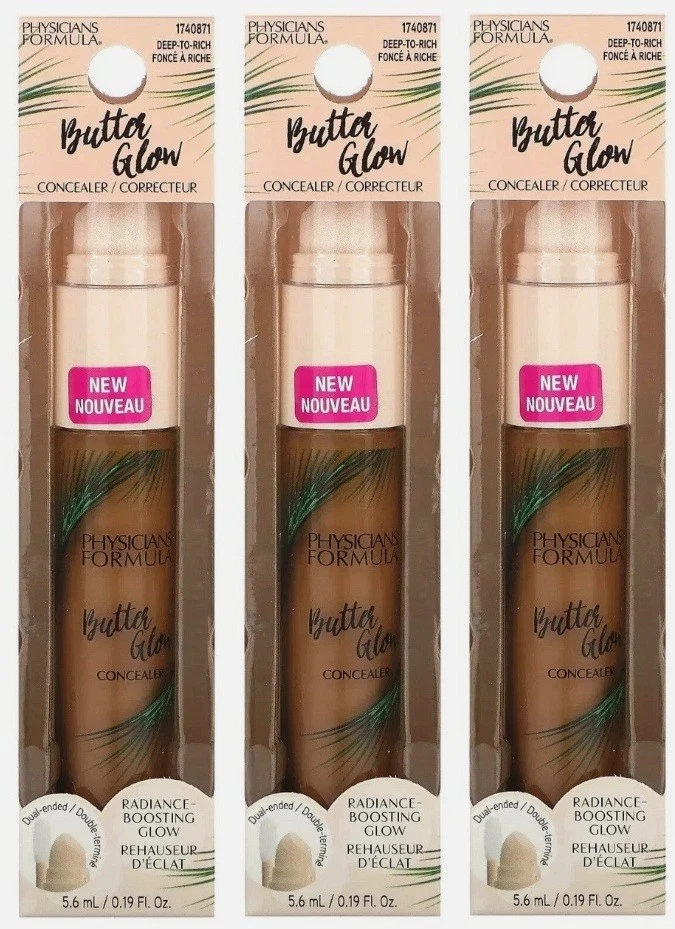 3 Physicians Formula Butter Glow Concealer Deep-To-Rich #1740871  0.19 Fl Oz - Image 1 of 1