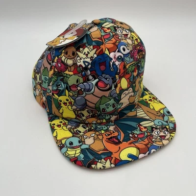 Gorra Pokemon Gorra Snap Back Estampado Completo Snapback Pikachu, Charizard Nueva Foto 1 de 4