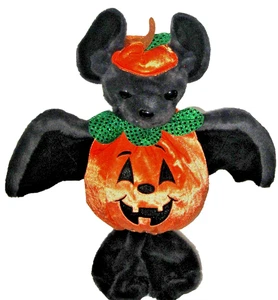 Build a Bear Pumpkin Bat UNSTUFFED Plush 2025 Halloween Posable Toy Teddy USA - Picture 1 of 12
