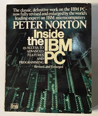1986 P. Norton: Внутри IBM PC доступ к функциям и программированию винтажный PB - Изображение 1 из 4