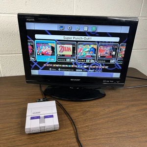 Super Nintendo Mini Classic Edition SNES CLV-201 Auténtico Probado - Solo Consola - Imagen 1 de 7