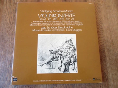 Mozart - The Violin Concs / Schröder / Brüggen / ABC 67010/2 Ed1 2LP 1974 NM/EX- - Image 1 of 4
