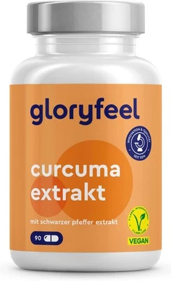 Curcuma Extrakt 17000mg*- 95% Extrakt, Höchster Curcumin Gehalt - Mit Bio...  - Bild 1 von 4